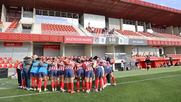 Jugadoras del Atlético de Madrid.