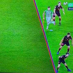 Tello, sobre el fuera de juego de Sanabria: "Una más y ya van... Qué manera de tirar líneas"