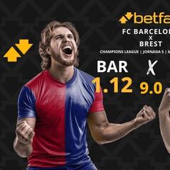 FC Barcelona vs. Brest: horario, dónde ver, pronósticos y clasificación