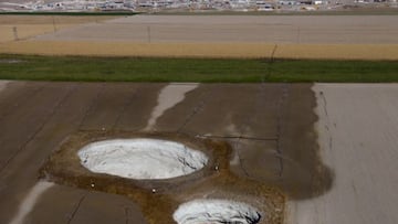 Aparecen numerosos socavones en unas tierras agrícolas de Turquía: “La situación se ha acelerado”