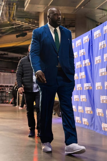 Shaquille O'Neal, exjugador de baloncesto estadounidense, que disputó 19 temporadas en la NBA.