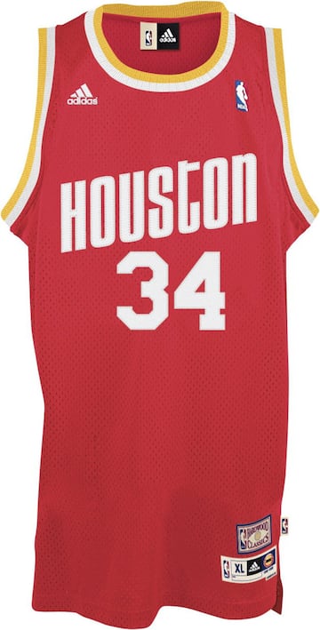 Camiseta de Olajuwon, de los Houston.