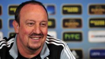 Rafa Benítez habló en la previa de la Europa League.