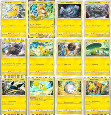 pokemon tcg pocket guardianes celestiales expansion set nuevas cartas pokemon electrico
