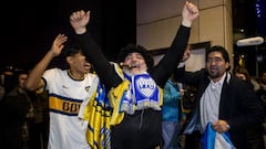 Spectacular welcome for Boca Juniors in Madrid