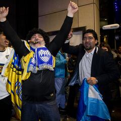 Spectacular welcome for Boca Juniors in Madrid