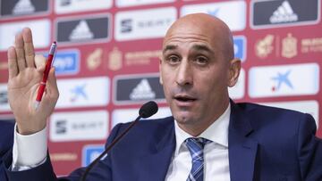 19/11/19 RUEDA DE PRENSA FEDERACION ESPA„OLA DE FUTBOL RFEF FEF
LUIS RUBIALES