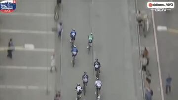 Álvaro Hodeg se impone a Sagan y gana etapa en Eslovaquia