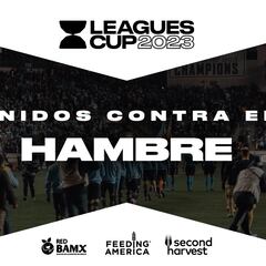Leagues Cup acumula ya 1.4 millones de paquetes alimentarios para zonas marginadas