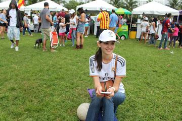 Las bellezas que vieron el Madrid - Barcelona en Miami