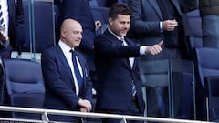 Daniel Levy y Mauricio Pochettino.