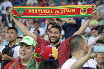 La crónica del España vs Portugal en imágenes