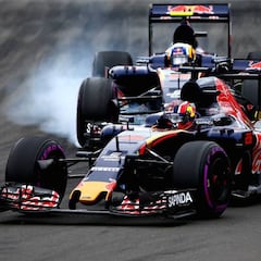 Tost cree que la rivalidad Sainz-Kvyat llegará a finales de año