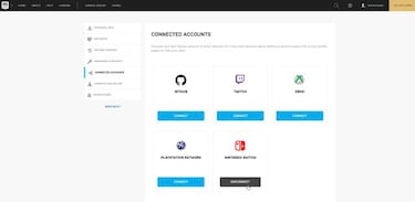 Cómo vincular tu cuenta de Steam, PS4, Nintendo Switch y Xbox One con Epic Games Store