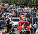 Reina, sobre la manifestación de coches: "Pues parece que ha salido gentecilla a la calle, ¿no?"