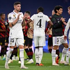 El Real Madrid no superó ninguna semifinal tras empatar a uno en el Bernabéu