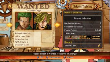 Captura de pantalla - One Piece: Burning Blood (PC)