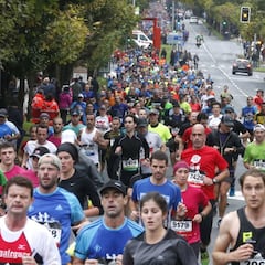 Castillejo triunfa en la Behobia ante 30.000 corredores