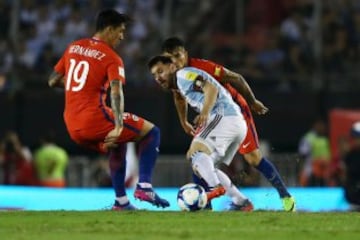 Eliminatorias: Argentina - Chile en imágenes