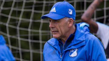 Miguel &Aacute;ngel Russo regresa a los entrenamientos con Millonarios previo al juego con Nacional de la fecha 4 de la Liga &Aacute;guila 