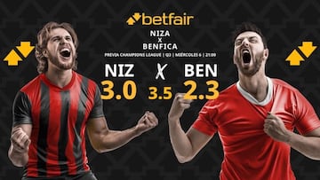 OGC Niza vs. SL Benfica: horario, dónde ver, pronósticos y cuadro