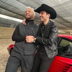 Maluma y Pipe Bueno juntos durante el fin de semana de Halloween