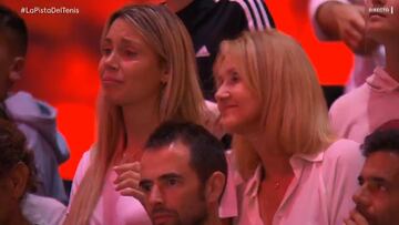 La reacción en caliente de la familia de Nadal a su discurso: la hermana lo pasó realmente mal