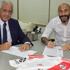 Pinola renovó su vínculo con River hasta 2021