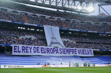 Los tifos más espectaculares del Real Madrid en el Santiago Bernabéu