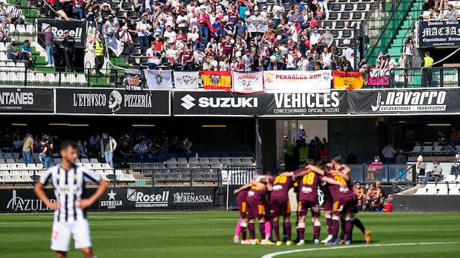 Desplazamiento masivo de la afición del Albacete a Castalia