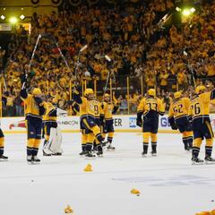 Predators: country, Jack Daniels
y un muro para la Stanley Cup
