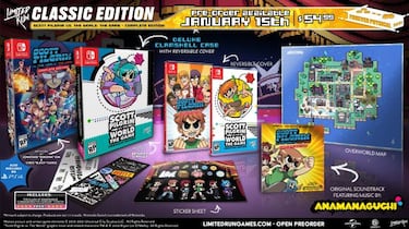 Scott Pilgrim vs The World tendrá tres ediciones especiales en físico para PS4 y Switch