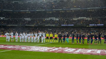 Real Madrid - Barcelona: starting line-ups for El Clásico