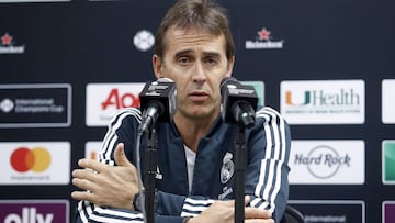 Lopetegui: "Es un reto reinventar el equipo sin Cristiano"