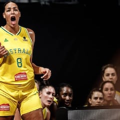 Salvaje Cambage: 83 puntos en 64 minutos en la primera fase