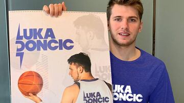 Doncic estrena su propia página web: www.lukadoncic.com