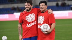 Maradona Jr: "En la última llamada, papá bromeaba"