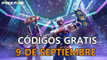 Free Fire | Códigos de hoy sábado 9 de septiembre de 2023: recompensas gratis
