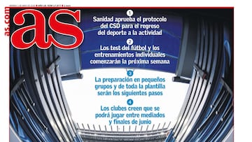 La Liga espera volver porque todo el mundo lo desea. Aunque Alfredo Matilla avisa de que también hay miedo. Las previsiones alertan que el parón y la carga de un calendario tan comprimido harán que las lesiones se multipliquen por seis. Y a los futbolistas les asusta confinarse de nuevo en las concentraciones que se planean. Yo tampoco cambiaría sus casas por recluirme en una ciudad deportiva. No vaya a ser que un buen día, antes de un partido, tengan una mala noche. No vaya a ser que necesitemos la psicología deportiva. 