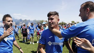 02/06/19 PARTIDO TERCERA DIVISION PLAYOFF ASCENSO GETAFE B - LEALTAD
 HUGO DURO AFICIONADOS ALEGRIA