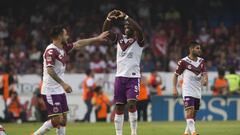 &Aacute;ngel Murillo celebra el gol de Veracruz vs Atlas en la Liga MX