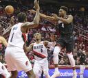 Los Blazers perdonan a unos Rockets salvados por el banquillo