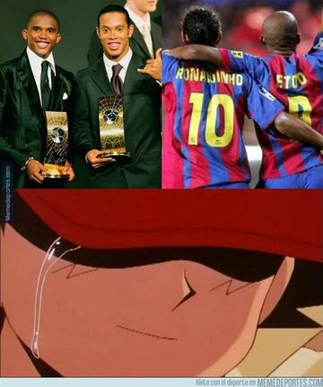 El Tacon, Eto'o, Neymar... Los memes del fin de semana