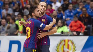 El Barça se juega el liderato ante un Movistar sin Ricardinho