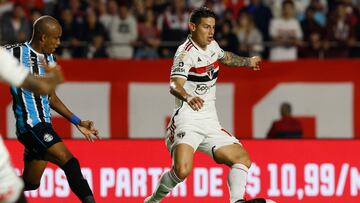 James Rodríguez, la solución de Dorival en ataque