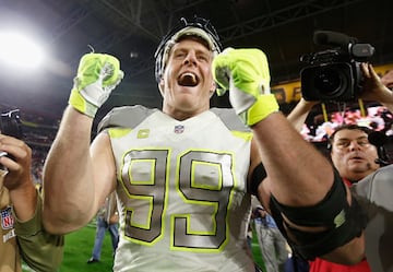 Team Irvin 32-28 Team Carter 25 de enero del 2015 en el Aloha Stadium de Honolulu, Hawaii.