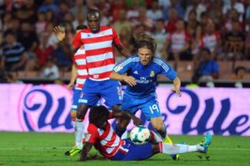 Segunda jornada Liga Bbva. Granada - Real Madrid. Modric.