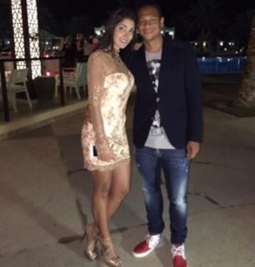 Guarín pasa con su esposa en Doha el fin de año 