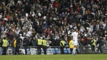 El público del Bernabéu ya ha pitado a su equipo esta temporada.