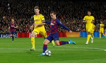 3-0. Antoine Griezmann anotó el tercer tanto.